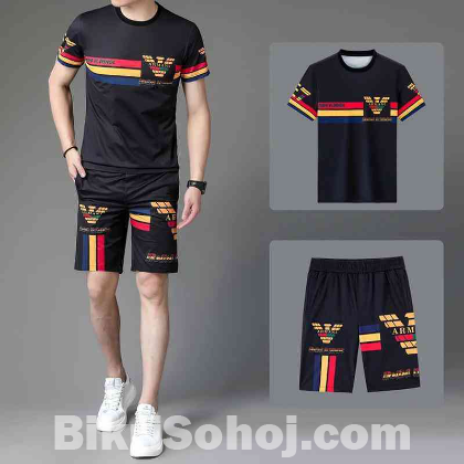 High Quality T-shirt And Half Pant set